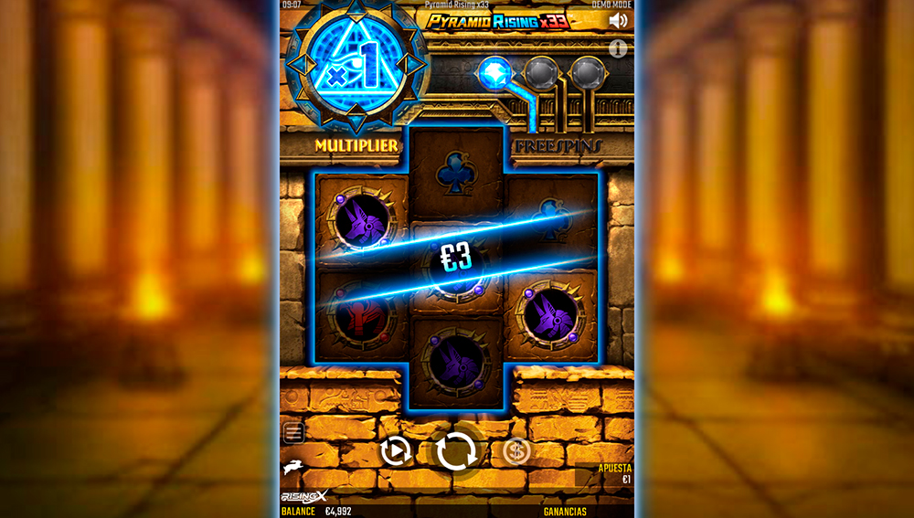 Imagen 2 - Reseña juego slot 8 - Piramid Rising x33 - Blog - Picante Casinos Online Imagen 2 - Reseña juego slot 8 - Piramid Rising x33 - Blog - Picante Casinos Online