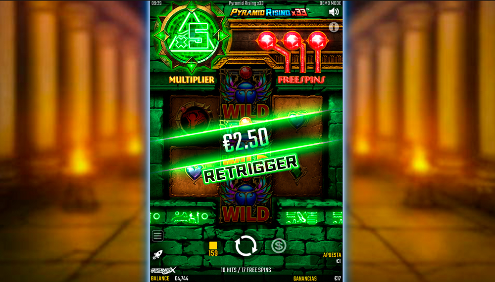 Imagen 7 - Reseña juego slot 8 - Piramid Rising x33 - Blog - Picante Casinos Online Imagen 7 - Reseña juego slot 8 - Piramid Rising x33 - Blog - Picante Casinos Online