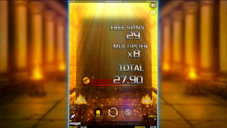Imagen 8 - Reseña juego slot 8 - Piramid Rising x33 - Blog - Picante Casinos Online Imagen 8 - Reseña juego slot 8 - Piramid Rising x33 - Blog - Picante Casinos Online