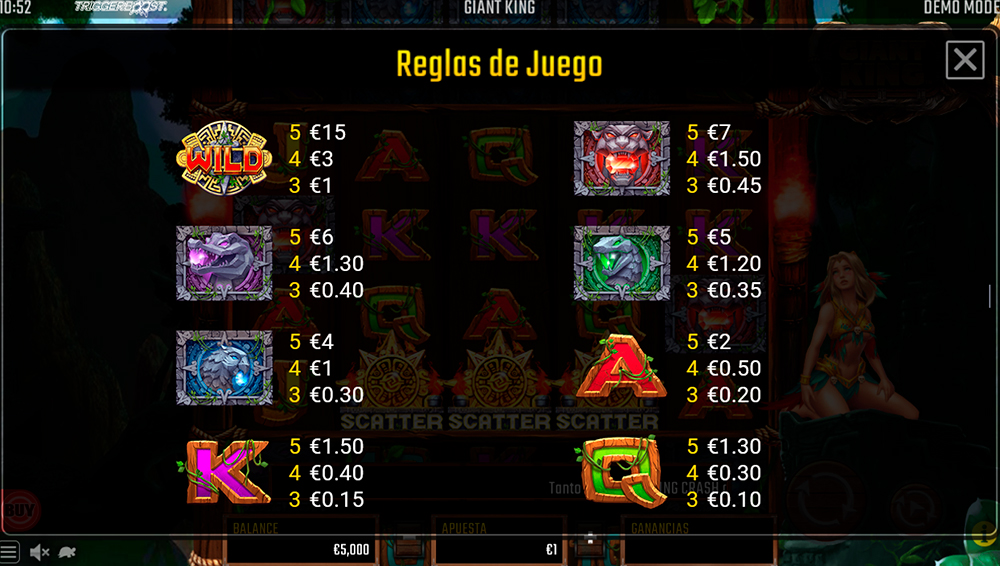Imagen 7 - Reseña juego slot Giant King - Blog - Picante Casinos Online Imagen 7 - Reseña juego slot Giant King - Blog - Picante Casinos Online